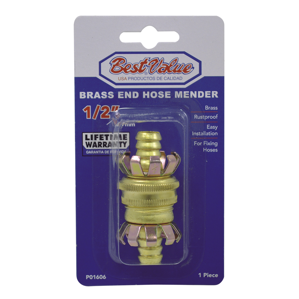 1/2" BRASS HOSE COUPLING (FEMALE)