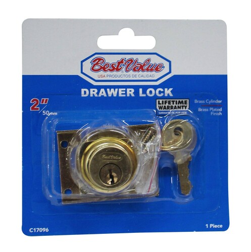 2" 50mm DRAWER LOCK AB