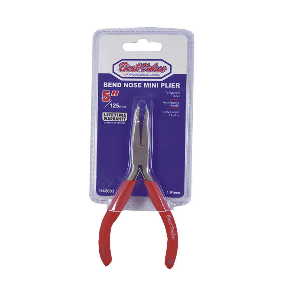 5" MINI BENT-NOSE PLIERS
