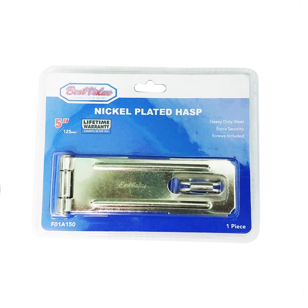 5" ZINC HASP & STAPLE