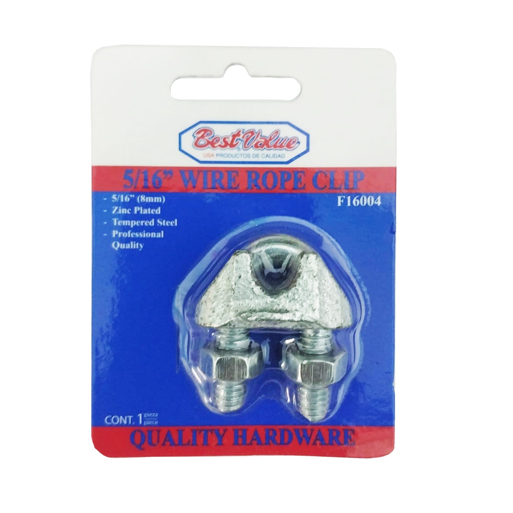 5/16" WIRE CLIP