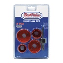 5PC METAL HOLE SAW SET