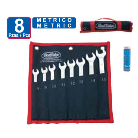 8PC COMBINATION SPANNER SET