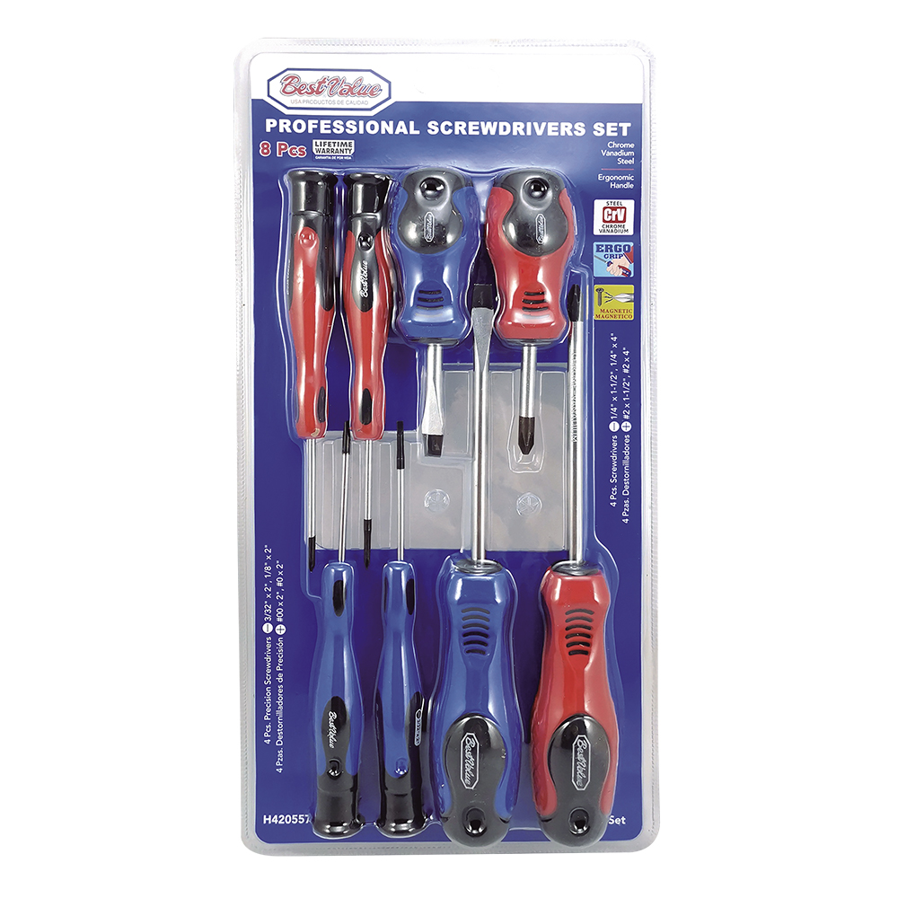 8PC SCREWDRIVER SET