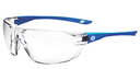 GE SAFETY GLASSES CLEAR AF LENS BLUE