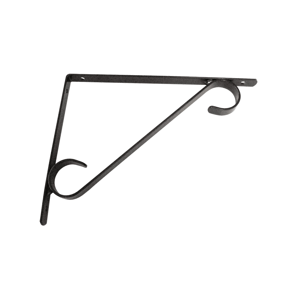 9 1/2" x 12" COLONIAL BRACKET (BLACK)