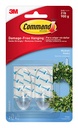 17091 COMMAND HOOKS CLEAR (MEDIUM)