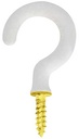 1 1/2" CUP HOOKS (WHITE)
