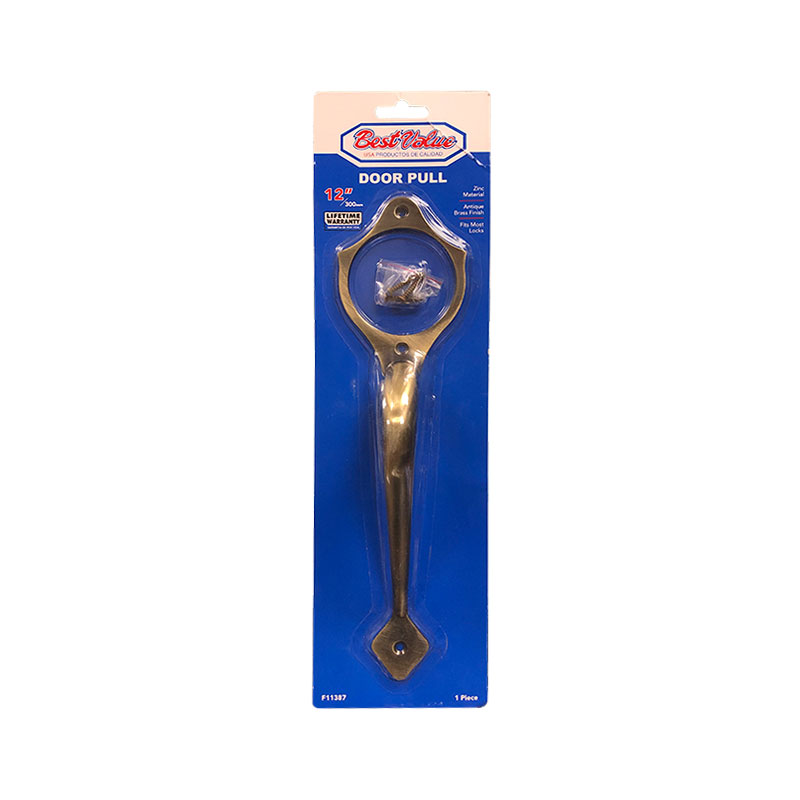 12" DOOR PULL (ANTIQUE BRASS)