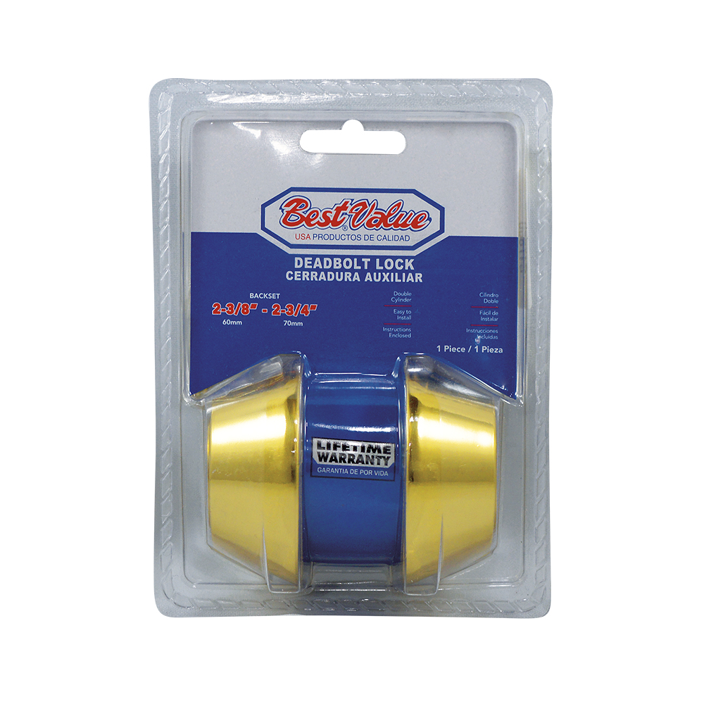 DOUBLE CYLINDER DEADBOLT LOCK BP