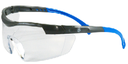 GE SAFETY GLASSES CLEAR AF LENS GRAY/BE