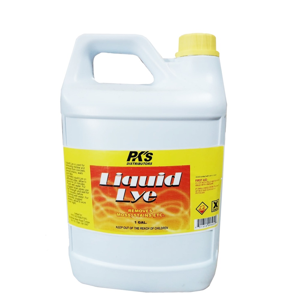 1 gal. LIQUID LYE