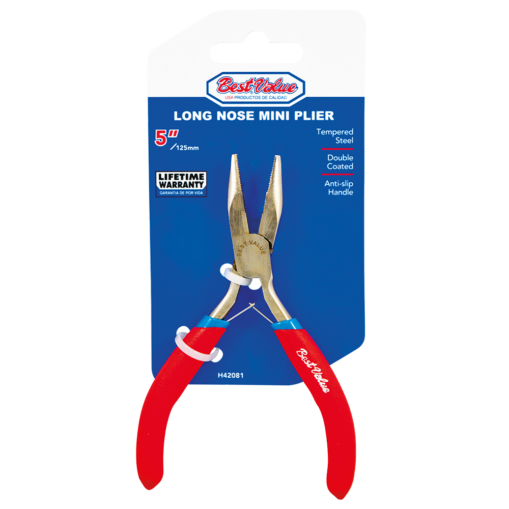 5" MINI LONG-NOSE PLIERS