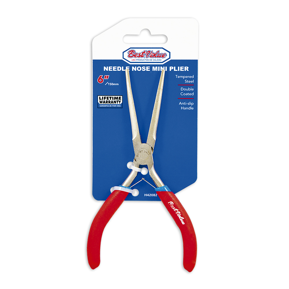 6" MINI NEEDLE-NOSE PLIERS