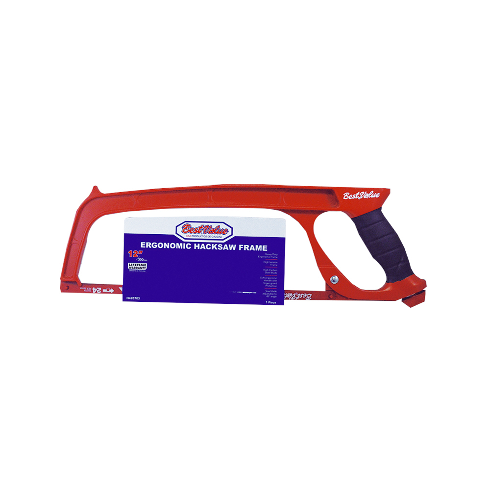 12" ERGONOMIC HACKSAW FRAME