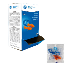 GE REUSABLE CORDED EARPLUGS (100 PAIRS)