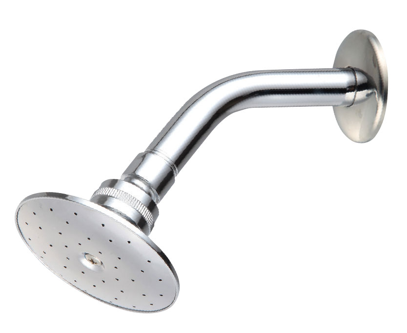 3 1/2" AQUINA SHOWER HEAD W/ARM (ROUND)