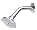 3 1/2" AQUINA SHOWER HEAD W/ARM (ROUND)