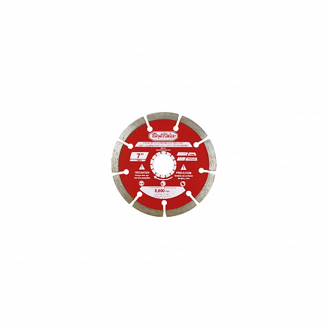 7" SEGMENTED DIAMOND BLADE