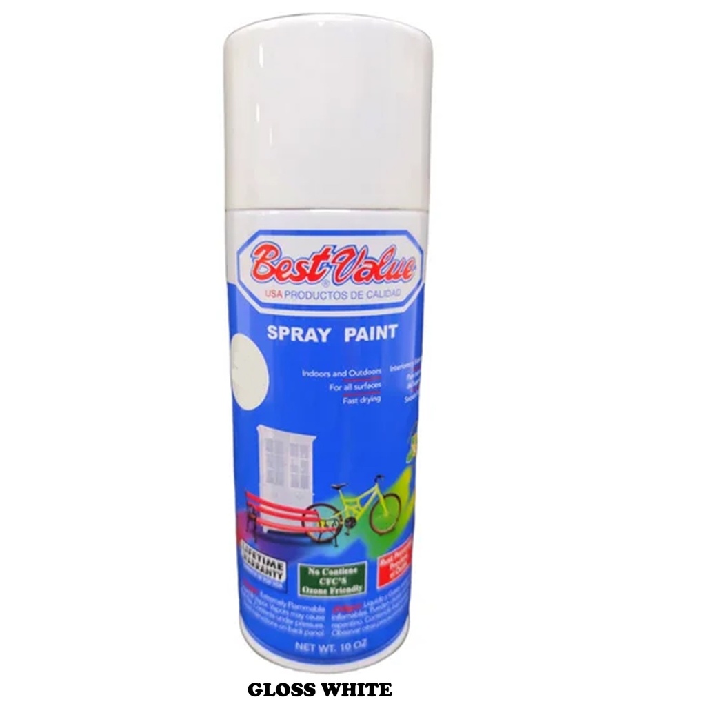 BEST VALUE SPRAY PAINT AP GLOSS WHITE