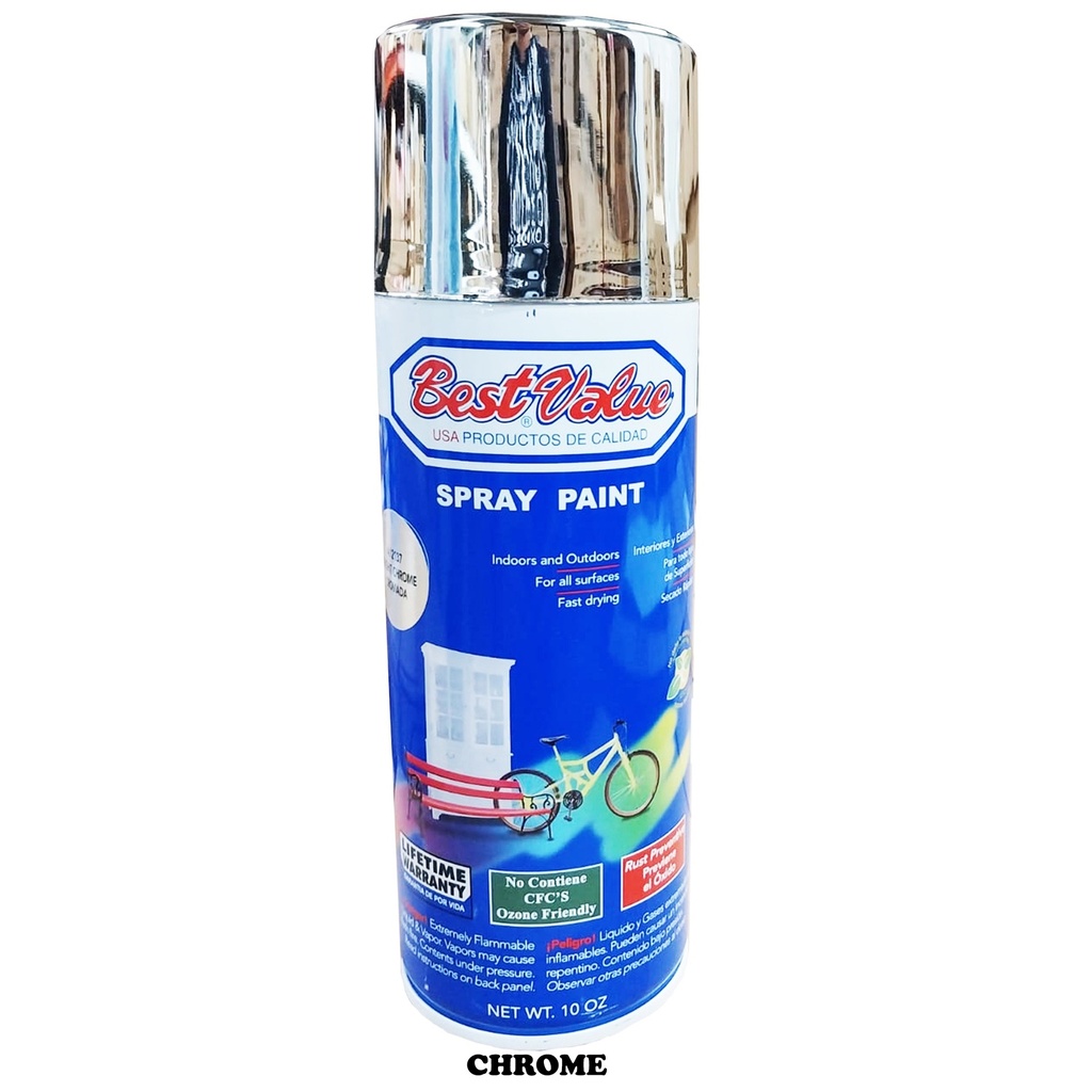 BEST VALUE SPRAY PAINT CHROME