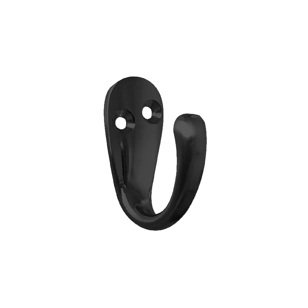 SINGLE METAL HOOK (BLACK)