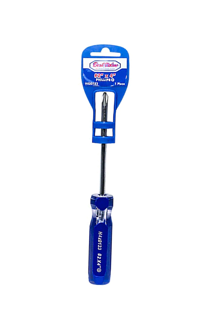 4" x #2 PHILLIPS SCREWDRIVER