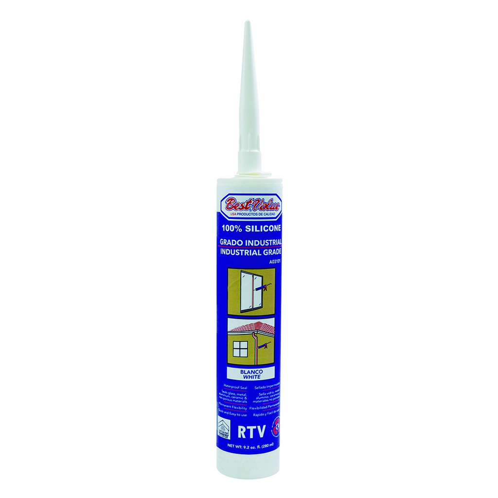 100% RTV WHITE SILICONE BEST VALUE