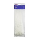 8" NYLON CABLE TIES NATURAL (100PC)