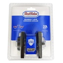SINGLE DEADBOLT SQUARE MATT BLACK