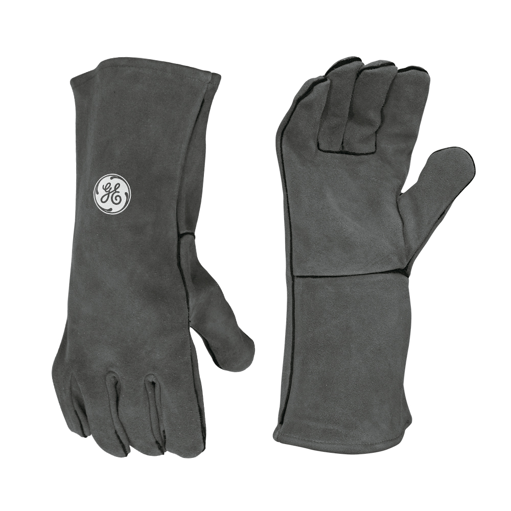 GE COW SPLIT LEATHER WELDING GLOVES 16"