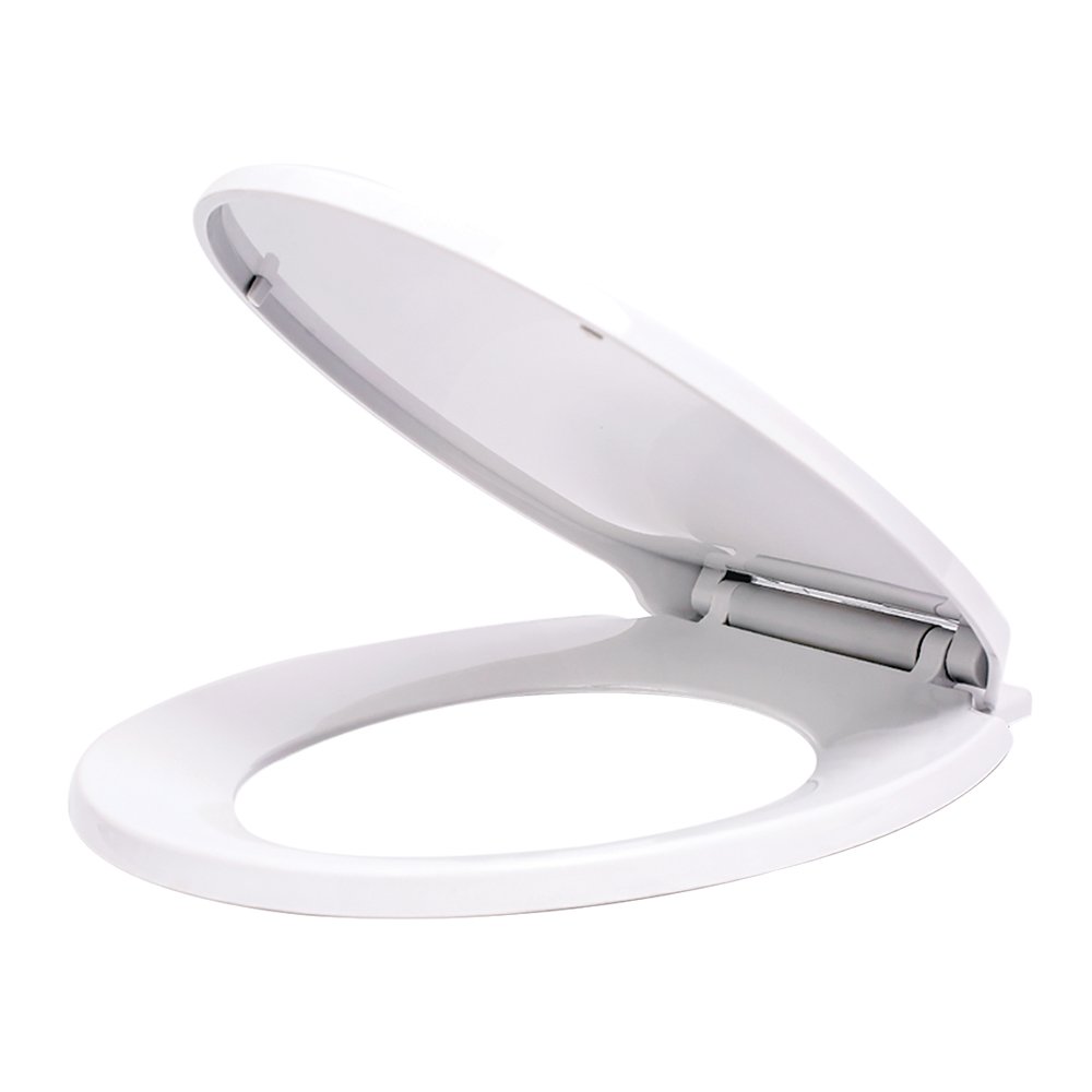AQUINA SHORT SLOW CLOSING TOILET SEAT (WHITE)