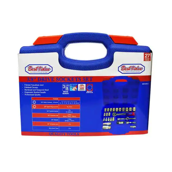 27PCS DRIVE SOCKETS SET