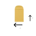 6" x 4" MANILLA ENVELOPE