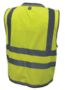SURVEYOR SAFETY VEST - 10 POCKET GREEN M