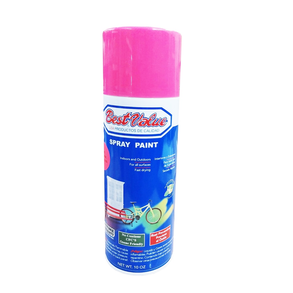 BEST VALUE SPRAY PAINT FLUORESCENT PINK