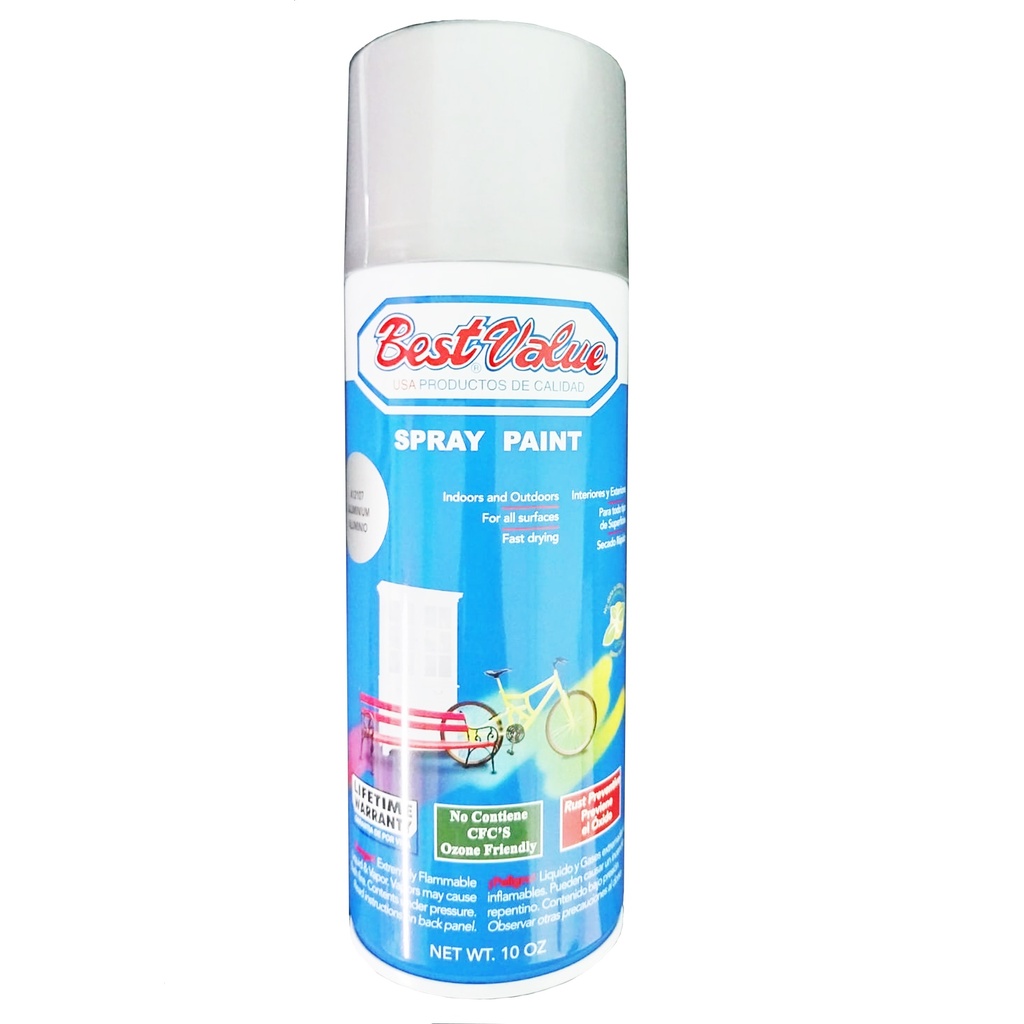 BEST VALUE SPRAY PAINT AP SILVER