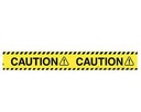 CAUTION TAPE 4" X 25YDS