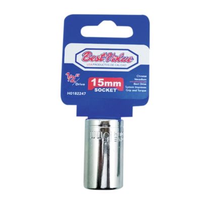 1/2" METRIC DRIVE SOCKET 15MM