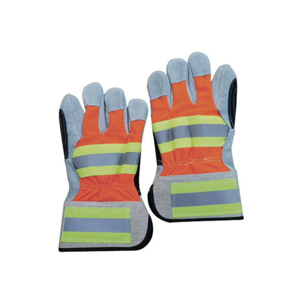 REFLECTIVE LEATHER GLOVES