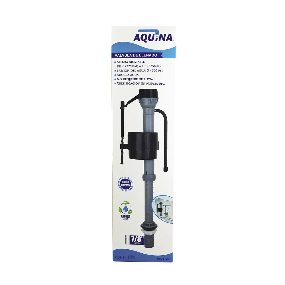 TOILET TANK FILL VALVE (UNIVERSAL)