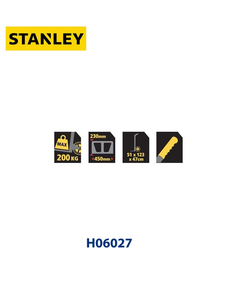 STANLEY ALUMINUM MULTI-TRUCK 250kg MT515