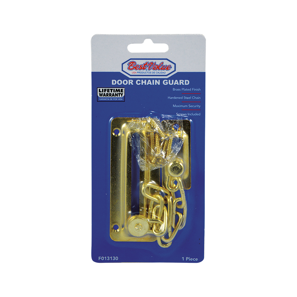 DOOR CHAIN GUARD BRASS