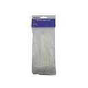 6" NYLON CABLE TIES NATURAL 100PC