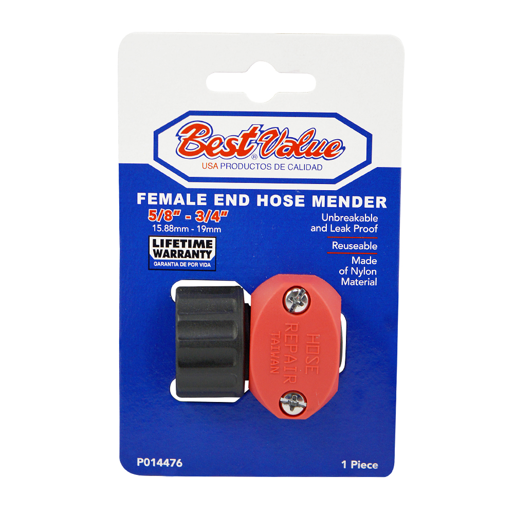 5/8" - 3/4" FEMALE PLASTIC HOSE  COUPLING