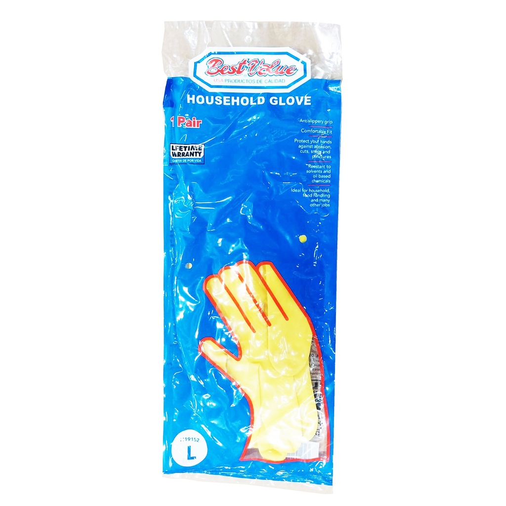 LATEX GLOVES LARGE