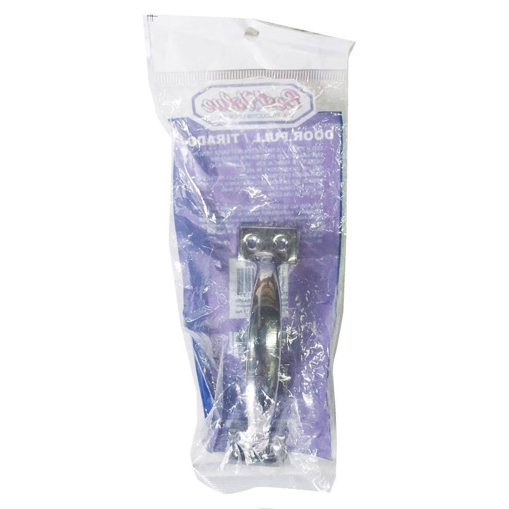 4" STEEL PULL CHROME