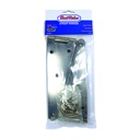 10" NICKEL-PLATED STRAP HINGE