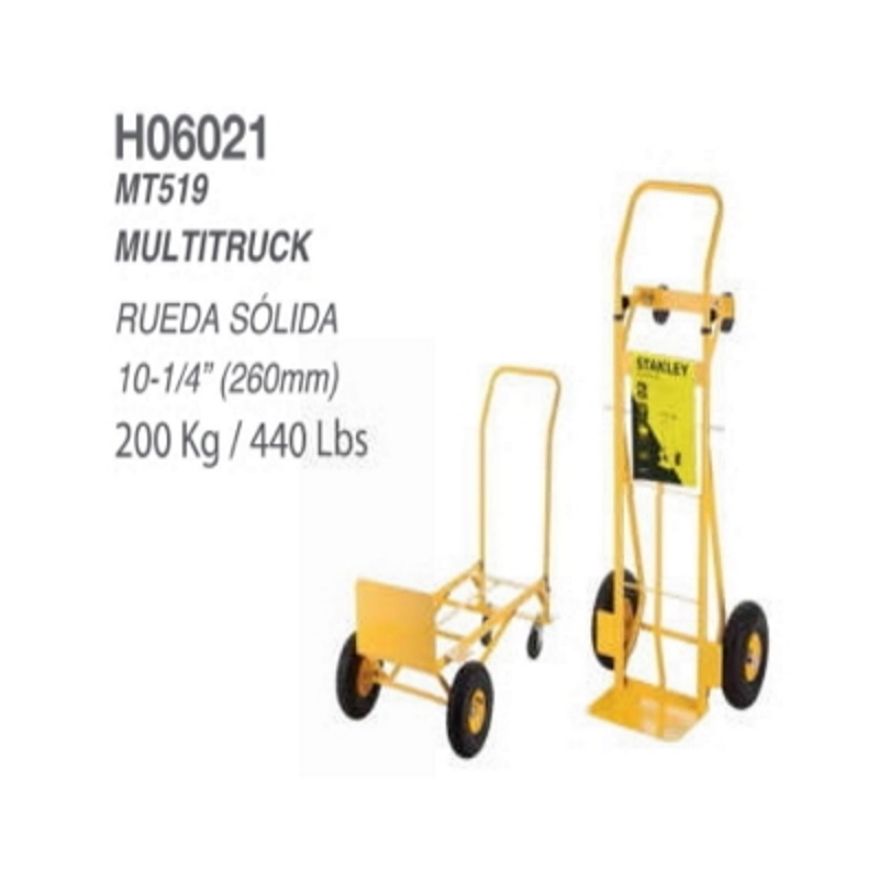 MT519 200KG STANLEY MULTITRUCK (STEEL)