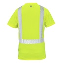 GE HI-VIS W/REFLECTIVE SHORT SLEEVE SHIRT MED.